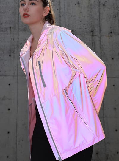 时尚夹克羽绒渐变FH（中国）面料